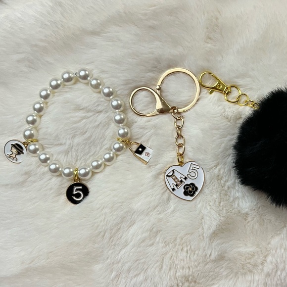 Handmade 3 in 1 - purse charm, bracelet, keychain - Picture 5 of 5